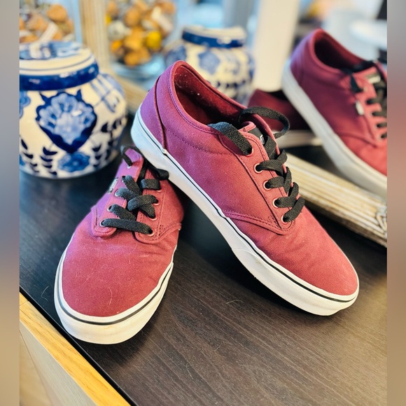 Vans Men’s Maroon Sneakers 10.5US - Picture 6 of 11
